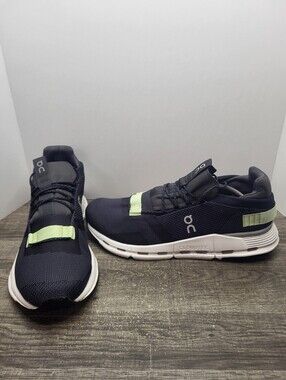 On CloudNova Shoes Eclipse Meadow Black Running Shoes Men's Size 13